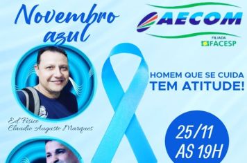 AECOM realiza o evento “Novembro Azul- Homem que se cuida tem atitude” na Câmara Municipal de Cajati