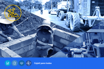 Prefeitura de Cajati realiza obras em asfalto e manutenção das praças e pontes públicas do município