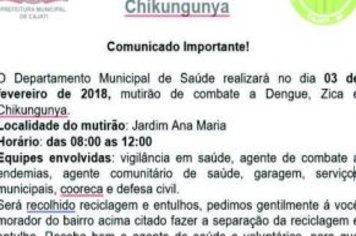 Comunicado Importante