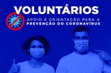 Departamento de Saúde abre vagas para voluntários de apoio contra o Coronavírus