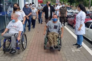 Caminhada de Acessibilidade aconteceu em comemoração ao dia do deficiente físico em Cajati