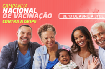 Campanha Nacional de Vacinação contra a gripe segue até o final de maio