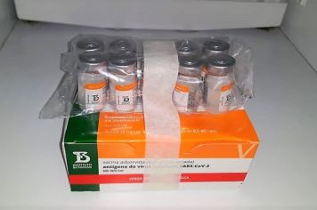 Cajati recebe mais 300 doses de vacinas contra a Covid-19