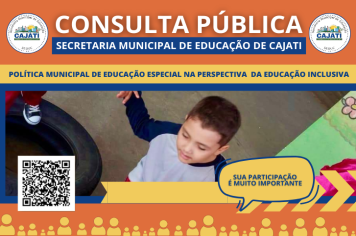 Participe da Consulta Pública sobre a Política de Educação Inclusiva!