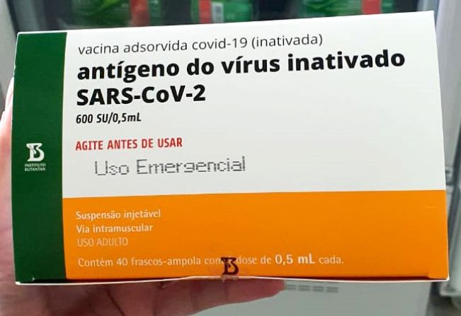 Cajati recebe as primeiras doses da vacina contra o coronavírus