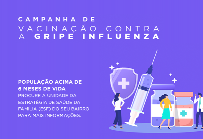 Vacinação contra a gripe é estendida para toda a população