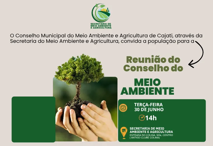 Reunião de Conselho do Meio Ambiente