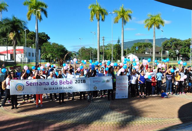 Ações da Semana do Bebê seguem até este sábado, dia 14