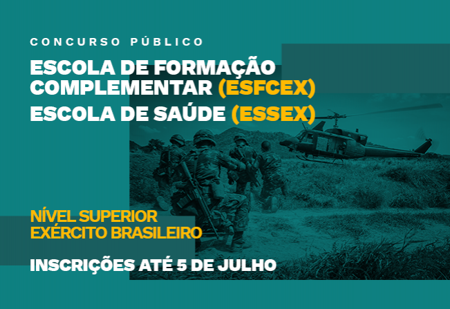 EXÉRCITO BRASILEIRO ABRE EDITAL PARA CONCURSO PÚBLICO - Blog Foca na vaga