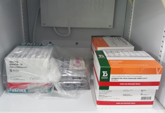 Cajati recebe mais 1155 doses de vacinas contra a Covid-19