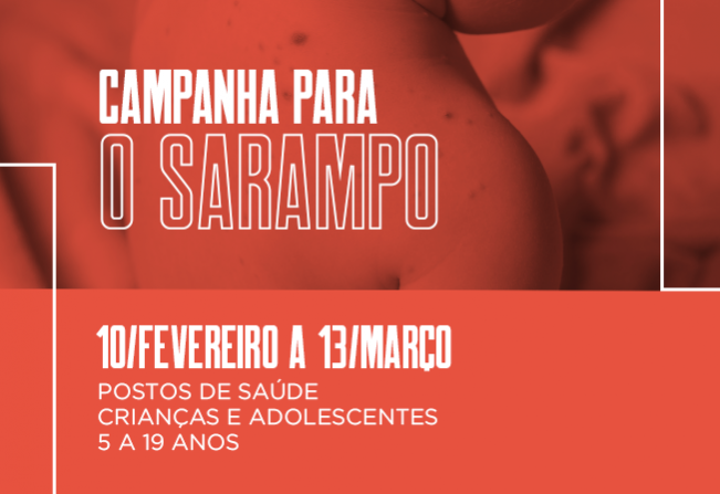 Campanha contra o Sarampo em Cajati