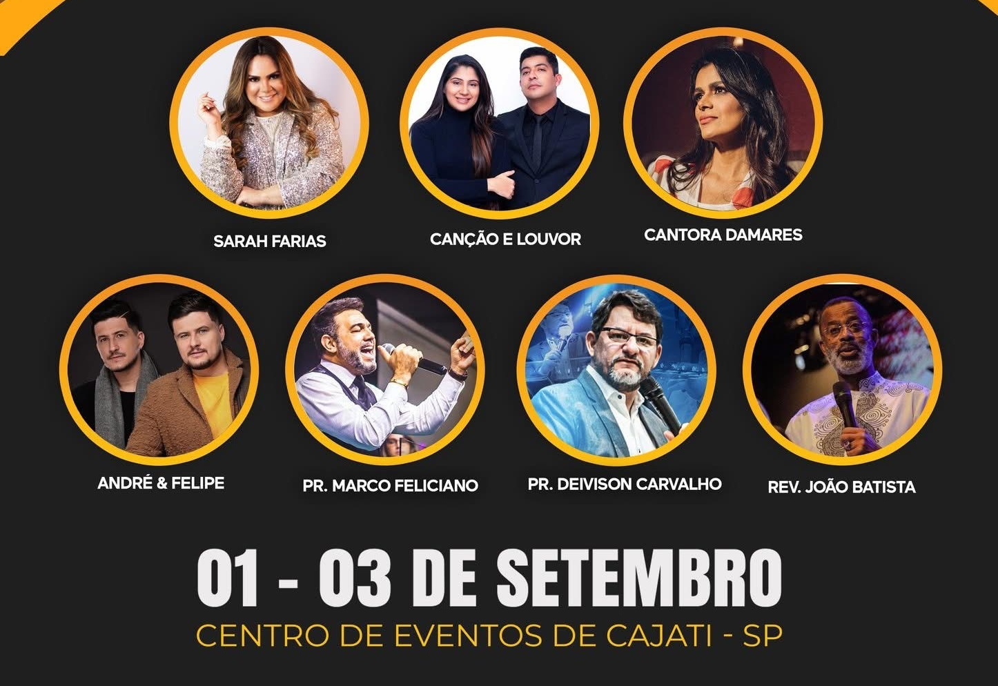 ATALAIAS DE CRISTO ACONTECE NESTE FINAL DE SEMANA EM CAJATI