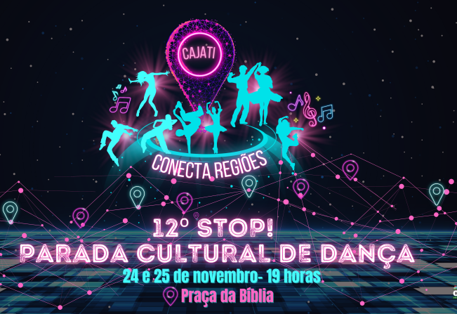Participe do 12º STOP!!! Parada Cultural de Dança nos dias 24 e 25 de novembro 