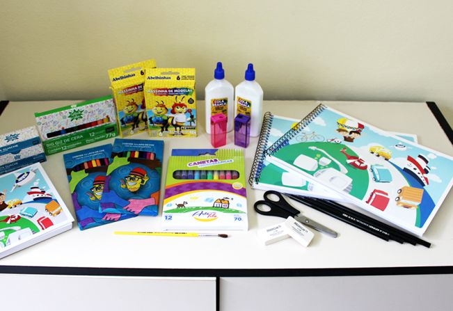 Prefeitura fará a entrega dos kits de material escolar nas escolas municipais de Cajati nesta semana