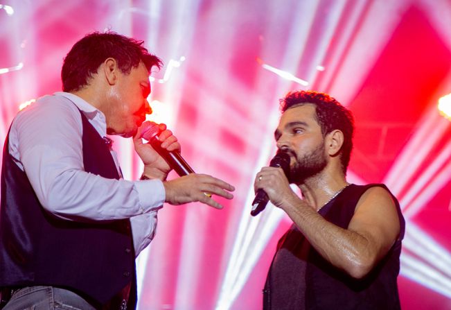 Natal Encantado de Cajati atinge recorde de público no show do Zezé Di Camargo e Luciano 