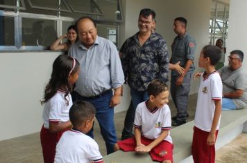 Foto - Inauguração da Escola Municipal de Educação Básica Bairro Jardim São José