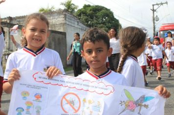 Foto - PASSEATA CONTRA A DENGUE- ESCOLA JARDIM ANA MARIA