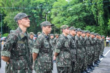 Foto - Cerimônia de matrícula dos novos atiradores do Tiro de Guerra 2023! 