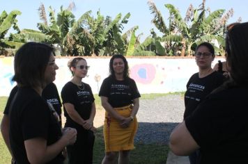 Foto - Visitação nas escolas do Projeto Alavancas