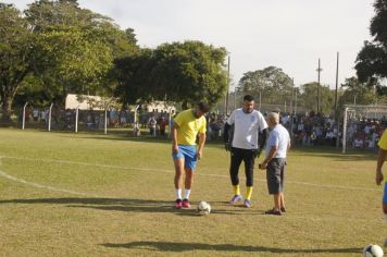 Foto - JOGO COMEMORATIVO COM EX-CRAQUES DA SELEÇÃO BRASILEIRA- CAJATI, 31 ANOS