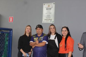 Foto - INAUGURAÇÃO DA QUADRA POLIESPORTIVA CAPITÃO BRÁS