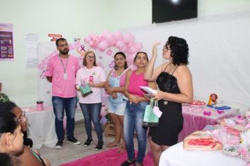 Foto - Campanha Outubro Rosa nas Unidades de Saúde no Município