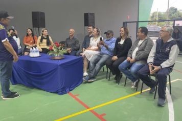 Foto - INAUGURAÇÃO DA QUADRA POLIESPORTIVA CAPITÃO BRÁS