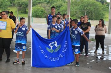 Foto - Torneio de Atletismo entres as APAES do Vale do Ribeira foi realizado no Centro de Eventos em Cajati