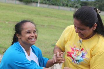 Foto - Torneio de Atletismo entres as APAES do Vale do Ribeira foi realizado no Centro de Eventos em Cajati