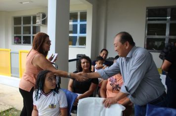 Foto - Inauguração da Escola Municipal de Educação Básica Bairro Jardim São José