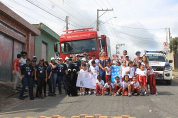 Foto - PASSEATA CONTRA A DENGUE- ESCOLA JARDIM ANA MARIA