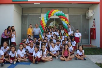 Foto - Inauguração da Escola Municipal de Educação Básica Bairro Jardim São José