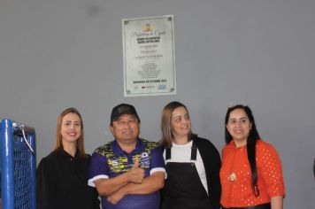 Foto - INAUGURAÇÃO DA QUADRA POLIESPORTIVA CAPITÃO BRÁS