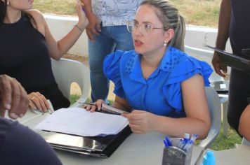 Foto - Inauguração do Empreendimento Cajati D- 65 casas e entrega de 280 títulos de Regularização Fundiária