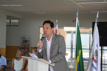 Foto - Inauguração da Escola Municipal de Educação Básica Bairro Jardim São José