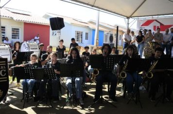 Foto - Inauguração do Empreendimento Cajati D- 65 casas e entrega de 280 títulos de Regularização Fundiária