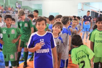 Foto - Cerimônia de reinauguração do Ginásio de Esportes Luiz Carlos Felizardo Rodrigues -Tatu