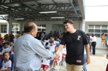 Foto - Inauguração da Escola Municipal de Educação Básica Bairro Jardim São José