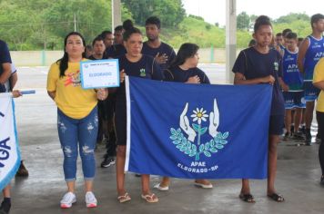 Foto - Torneio de Atletismo entres as APAES do Vale do Ribeira foi realizado no Centro de Eventos em Cajati