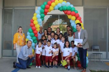 Foto - Inauguração da Escola Municipal de Educação Básica Bairro Jardim São José