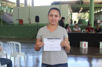 Foto - Sorteio da numeração das casas do Empreendimento Cajati-D