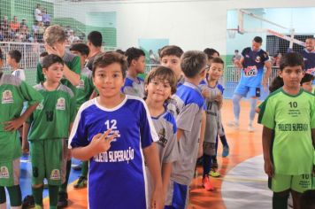 Foto - Cerimônia de reinauguração do Ginásio de Esportes Luiz Carlos Felizardo Rodrigues -Tatu