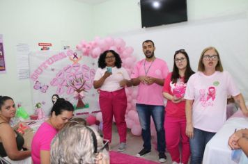 Foto - Campanha Outubro Rosa nas Unidades de Saúde no Município