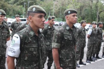 Foto - COMEMORAÇÃO DO DIA DO SOLDADO NO TIRO DE GUERRA