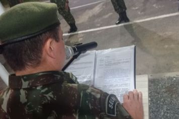 Foto - Formatura da turma pioneira 2021 do Tiro de Guerra 02-094 