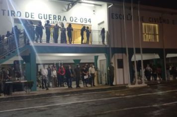 Foto - Formatura da turma pioneira 2021 do Tiro de Guerra 02-094 