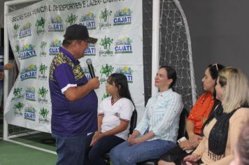 Foto - INAUGURAÇÃO DA QUADRA POLIESPORTIVA CAPITÃO BRÁS