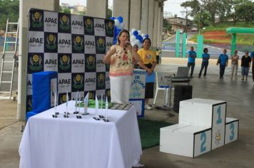 Foto - Torneio de Atletismo entres as APAES do Vale do Ribeira foi realizado no Centro de Eventos em Cajati