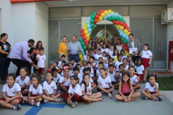 Foto - Inauguração da Escola Municipal de Educação Básica Bairro Jardim São José