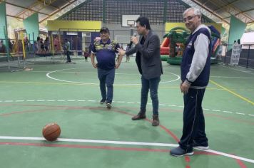 Foto - INAUGURAÇÃO DA QUADRA POLIESPORTIVA CAPITÃO BRÁS